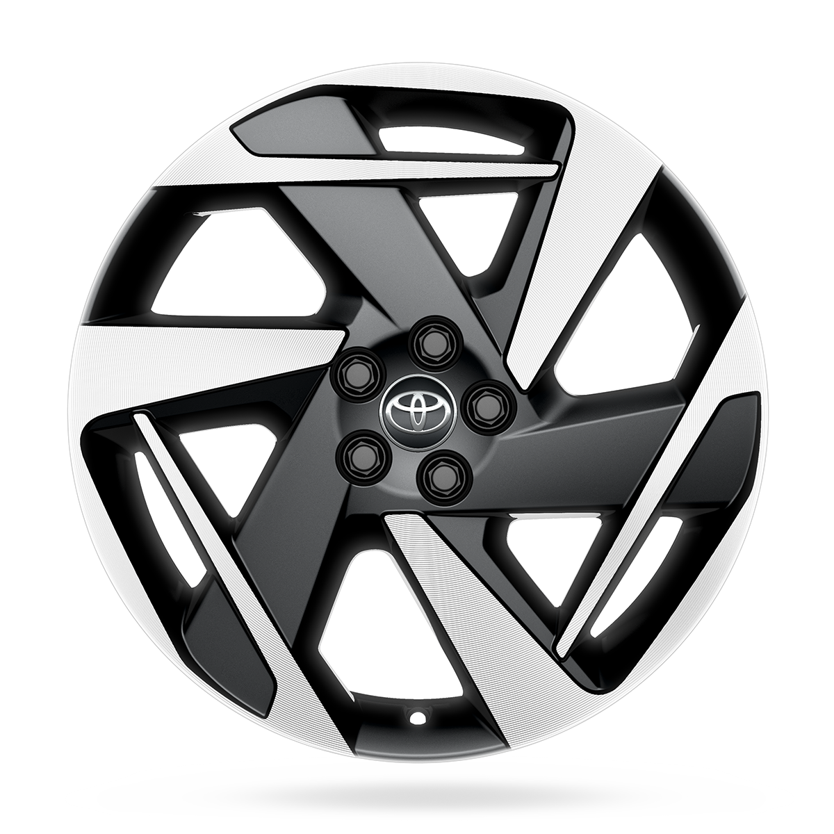 18" csiszolt hatású könnyűfém keréktárcsa (6 küllős)