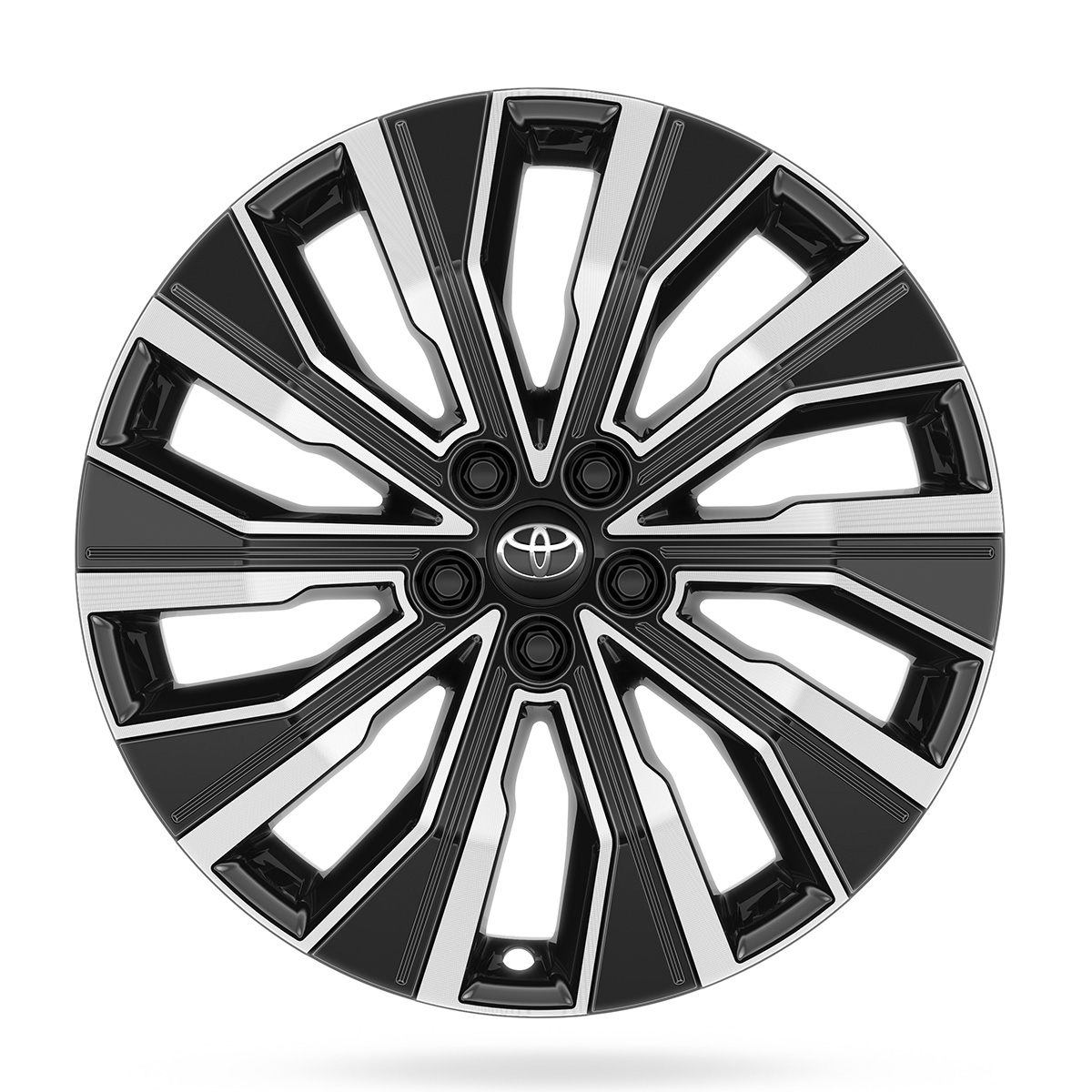 20" alufelg med 10 eiker