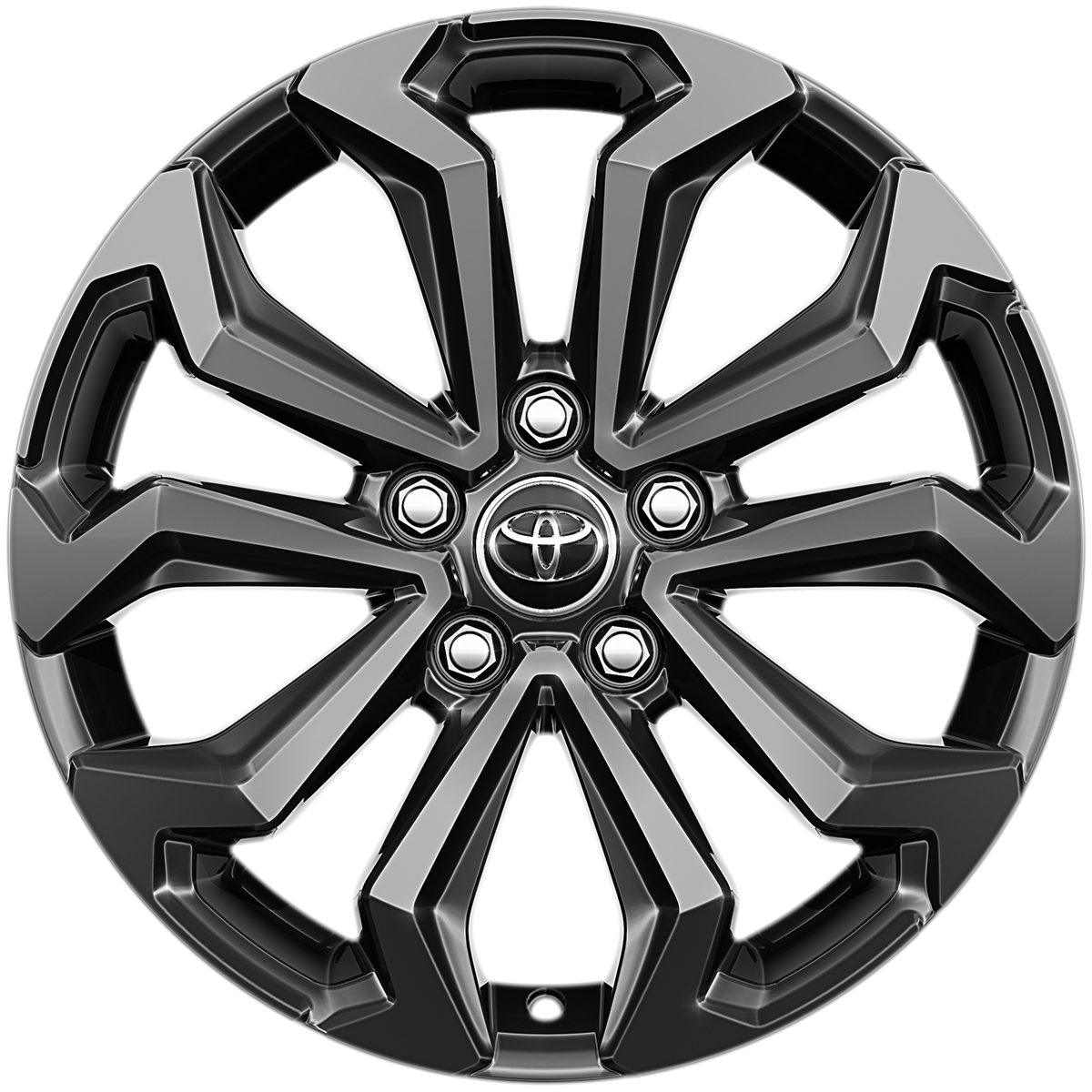 17" dark grey alloy wheels (5-double-spoke)