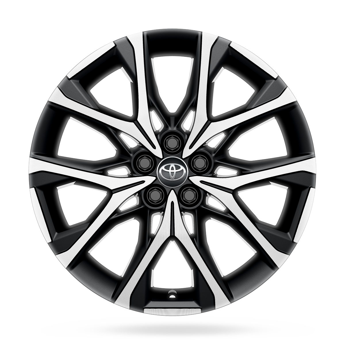 18" GR SPORT Bi-Tone Leichtmetallfelgen schwarz/glanzgedreht (5-Doppelspeichen)