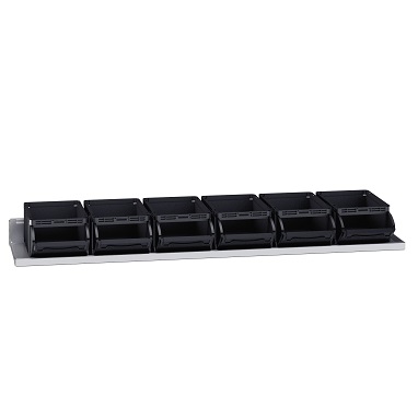 Police na krabice, 1390x330x180 mm  PZ4L1-H0R66 0